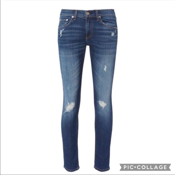 Rag & bone capri canyon distressed jeans - Picture 2 of 12